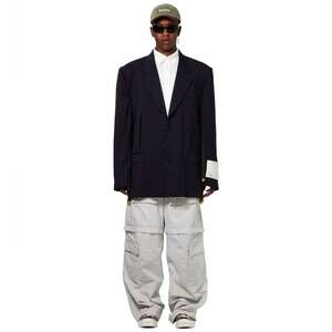 NEW OFF-WHITE sport coat blazer in navy